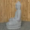 Product image 6 of the product “Seated Buddha made of Riverstone in Dhyana position - gesture of meditation, H. 80cm. ”